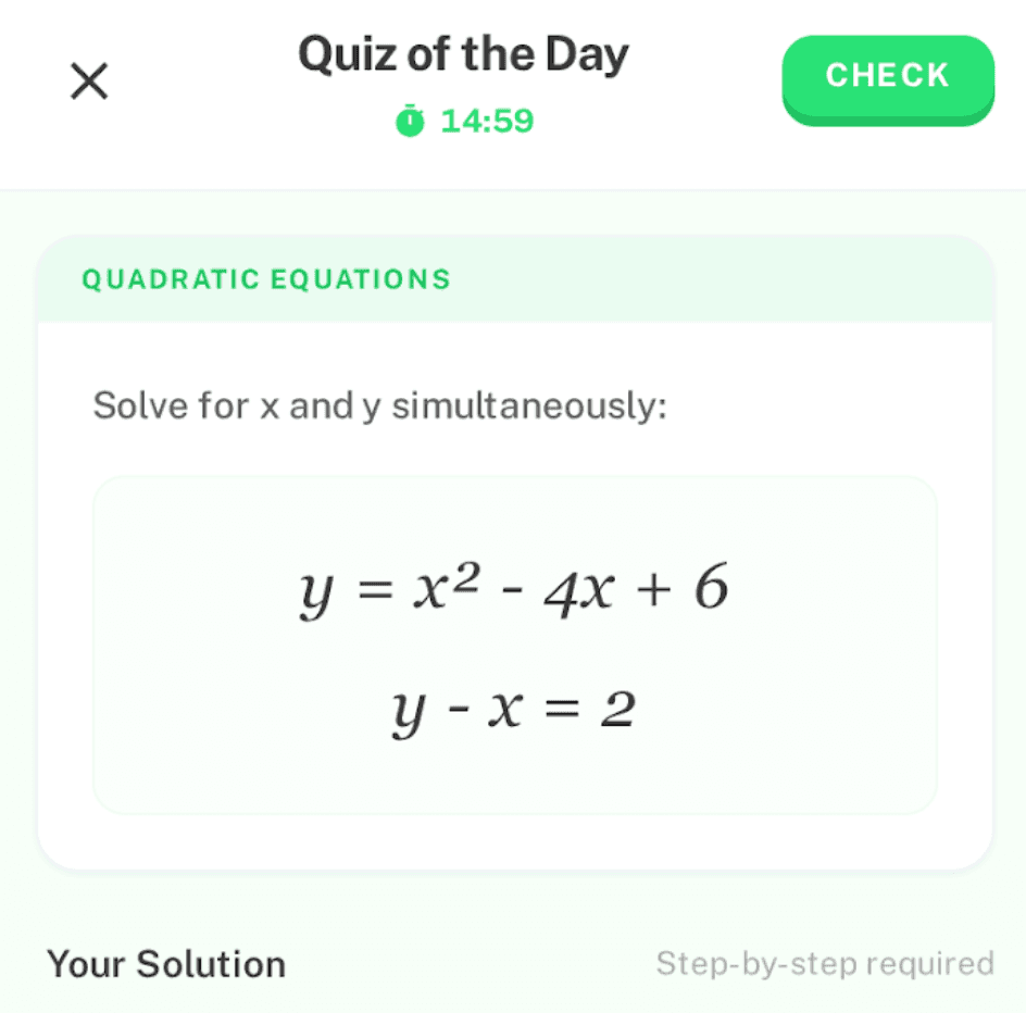 ⏱️ Daily Quizzes